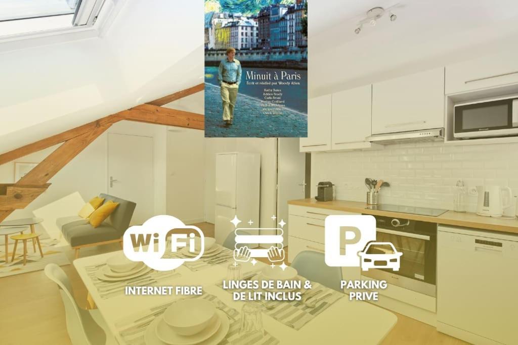 Appartamento Minuit A Paris - Wifi Fibre/Linge/Parking Châteaubriant Esterno foto